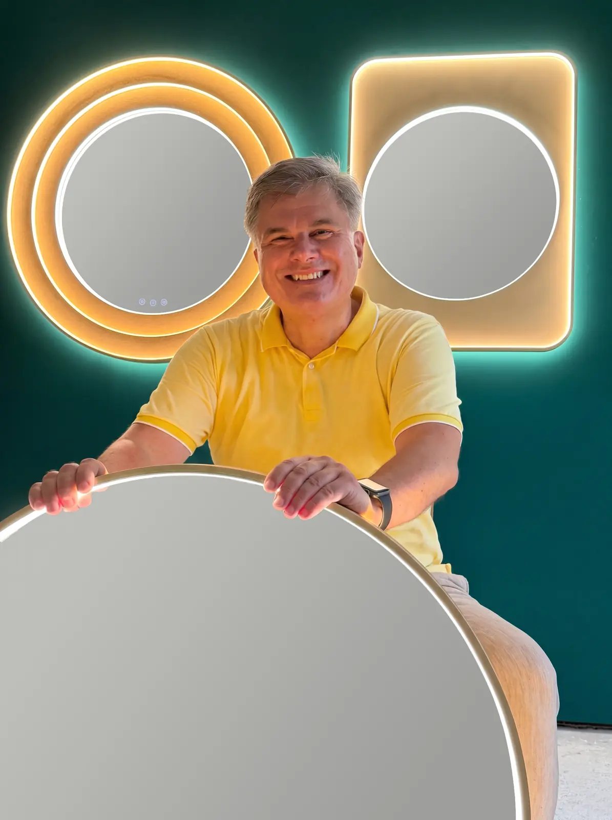 Osvetlené zrkadlá FABIAN vyrábané na mieru